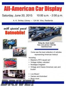 American Car Show Flyer