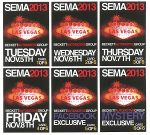 Sema  card set back of cards
